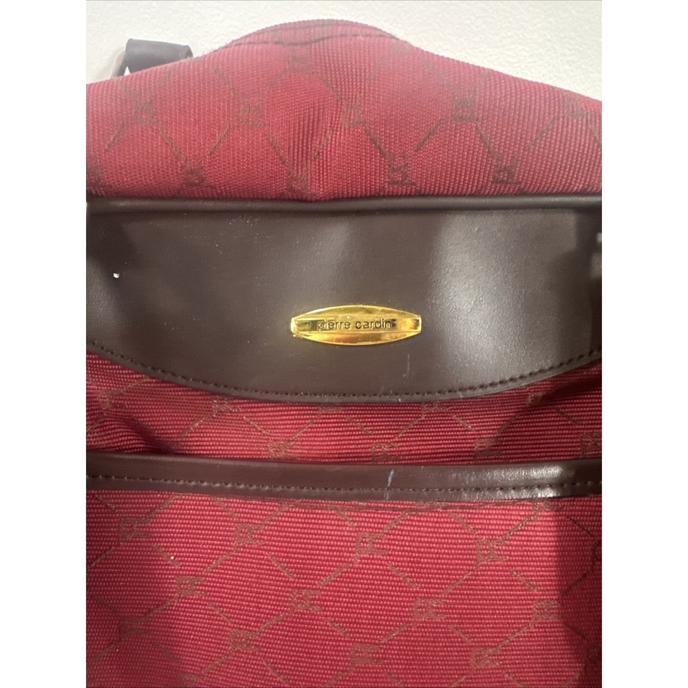 PIERRE CARDIN MONOGRAM VINTAGE DUFFLE OVERNIGHT WEEKEND TRAVEL DOCTOR BAG‎ - Picture 2 of 8
